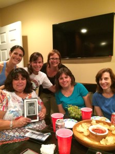 book club on phone aug 11